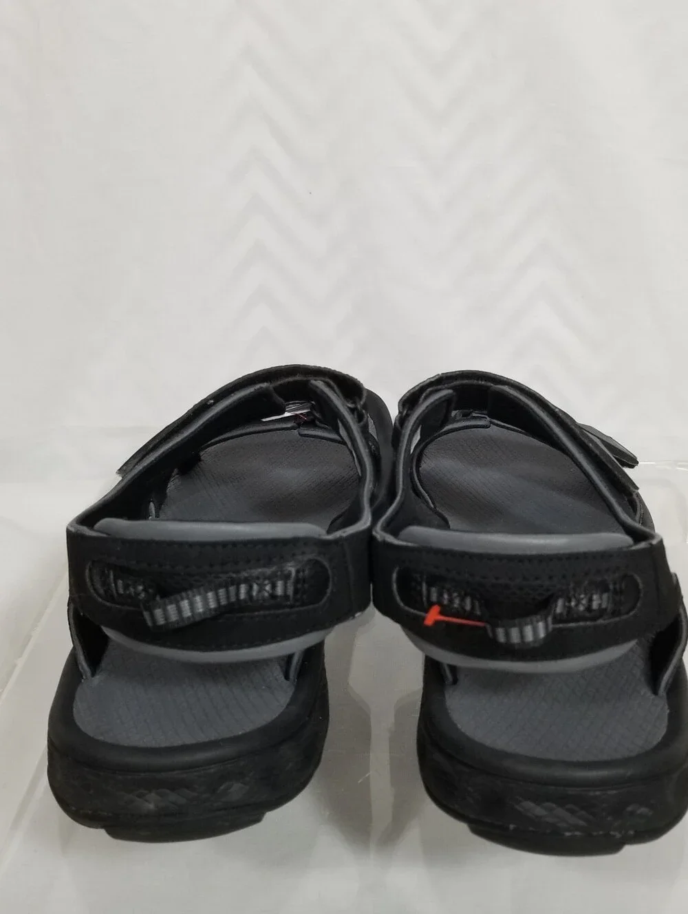 Columbia Techlite Mens Black Open Toe Sandal Size 10 Adjustable Water Sports
